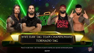 RAW TAG TEAM CHAMPIONSHIP  | THE SHIELD VS JIMMY USO | WWE2K23 | GAMEPLAY | DELHIHOOD GAMER ||