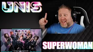 UNIS - 'SUPERWOMAN' Official M/V | REACTION