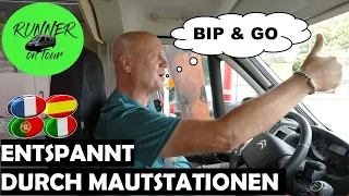 NIE MEHR STRESS AN MAUTSTATIONEN | BIP & GO - ELEKTRONISCHE MAUTZAHLUNG | Mautbox für Wohnmobile