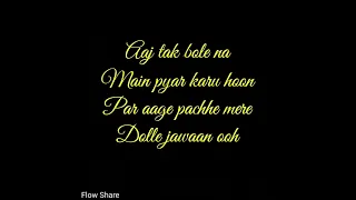 Uljhi Si Chhori #lyrics #lyricvideo