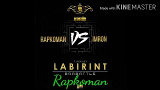 Kim Kuchli? BraBattle 1-Round Rapkoman 🆚 Imron (Labirint)