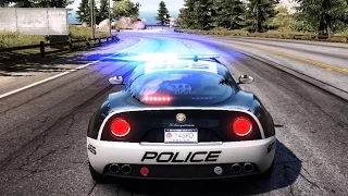 Need For Speed: Hot Pursuit - Alfa Romeo 8C Competizione (Police) - Test Drive Gameplay (HD) [1080p]