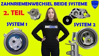 CHANGING THE TIMING BELT PART 2 🔹 AUDI VW SKODA SEAT TDI 1.4 1.9 🔹 STEP-BY-STEP INSTRUCTIONS 🔹