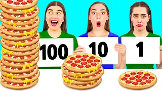 100 Layers of Color Food Challenge by DaRaDa Challenge