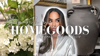 WHAT'S NEW AT HOMEGOODS? | Spring decor 2024, organic modern decor, new furniture & more...