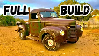 FULL REBUILD- 1946 international ABANDONED 50 years ago, will it run and drive ?