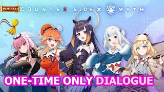 First time Holomyth dialogue - Live2D [ Hololive EN x Counterside Global ]