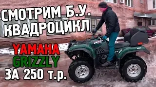 ИЩЕМ КВАДРОЦИКЛ ДЛЯ ДОМА В ДЕРЕВНЕ. YAMAHA GRIZZLY ЗА 250Т.Р.