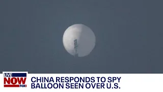 China spy balloon over US addressed by Pentagon | LiveNOW from FOX
