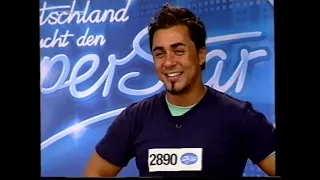 Mike Leon Grosch vor der Jury (DSDS Staffel 3, 16.11.2005, VHS Rip)