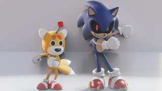 SONIC.EXE and TAILS DOLL dancing meme