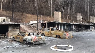 Gatlinburg After the Fire - Massive Wildfire Devastates Town