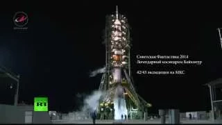 РТ:старт космического корабля «Союз ФГ» к МКС***Expedition 42 43 Launches to the ISS