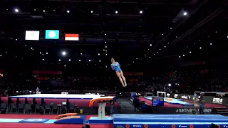 MELNIKOVA Angelina (RUS) - 2019 Artistic Worlds, Stuttgart (GER) - Qualifications Vault 1