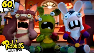 Happy BWHAAALLOWEEN! 🎃 | RABBIDS INVASION | 1H New compilation | Cartoon for Kids