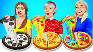 Desafío de Cocina Yo vs Abuela | Trucos Fáciles para la Batalla de Cocina Secreta por Mega Game