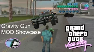 GTA Vice City [PC Gameplay] Gravity Gun MOD Showcase