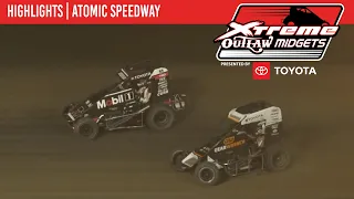 Xtreme Outlaw Midget Series | Atomic Speedway | July 29, 2023 | HIGHLIGHTS