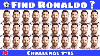 Find Cristiano Ronaldo ? ⚽ Guess The player ~ IQ Improve Football Quiz Challenges