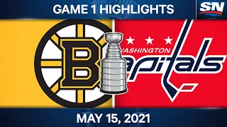 NHL Game Highlights | Bruins vs. Capitals, Game 1 – May 15, 2021