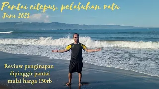 PENGINAPAN MURAH DIPANTAI CITEPUS PELABUHAN RATU #PANTAICITEPUS #PANTAI PELABUHANRATU #PANTAI