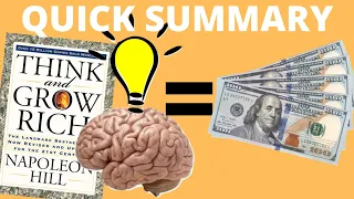 Think And Grow Rich - Quick Summary/Review - Animated - Napoleon Hill