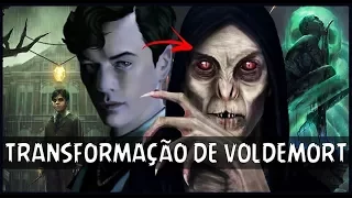 POR QUE VOLDEMORT FICOU COM ESSA APARÊNCIA?