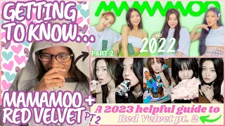 Mamamoo & Red Velvet Guides PT 2 💜 | REACTION