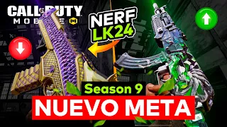 NUEVOS CAMBIOS de BALANCE: Season 9 | Lo UNICO importante y que debes saber (Super NERF LK24) | CODM