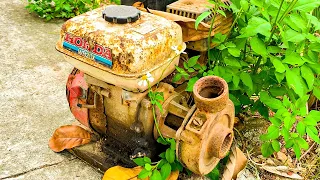 Restoring Old Broken HONDA GX120 Engine // Comprehensive Restoration Of Gasoline Engine Water Pumps