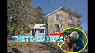 Exploring an Abandoned House Where a Couple Met Their Tragic Demise (THEY DIED HERE)