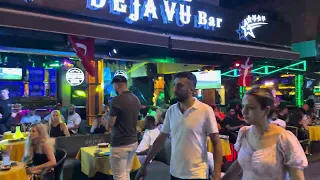 🇹🇷 Only +18 ❌ Alanya's Hottest Hangout: Alanya Bar Street Adventure 2023【4K】