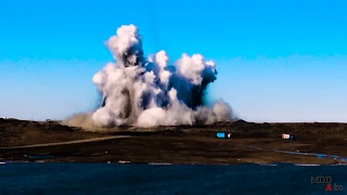 Арктика. Земля Франца-Иосифа. Взрывы, оползни, волны. Северный Ледовитый океан