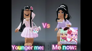 💞Younger me vs me now💞 || Roblox Trend 2021