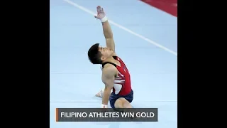 Carlos Yulo claims PH's historic world championship gold