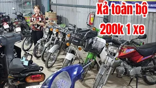 Wave 50cc 5tr5 c.Tuyết xả thêm Cub DD 67 Citi Plus Dream Thái Future Liberty có góp ship xa