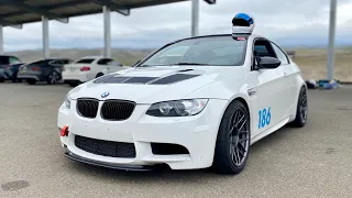 Thunderhill West CW reverse 1:22.89 with SpeedSF, 3/14/2021 E92 M3