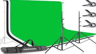 How to Set Up Neewer Video and Photography Background Stand Support System | Unboxing