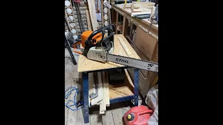 Stihl 250 Chainsaw....Not Oiling Bar and Chain