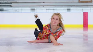 Kaitlyn WEAVER, Canadian Olympic Ice Dancer, performs solo to "I Feel The Earth Move" by Carole King