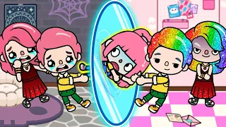 I Got Lost in The Mirror World 😃⁉🎈 Sad Story | Toca Life World | Toca Boca