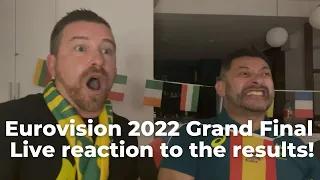 Eurovision | Live reaction to Grand Final 2022 results and Ukraine win