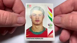 CRISTIANO RONALDO #298 PANINI FIFA WORLD CUP 2006 ROOKIE FOOTBALL STICKER FOR SALE
