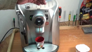 SAECO Odea Giro Plus разборка ремонт кофемашины
