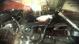 Harley Davidson Street 500, XG500, Battery removal replacement