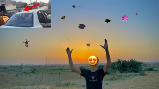 Police 👮‍♀️nai Patangy dekh li 😱 || Kite Catching vlog😘 @Talal_jatoi