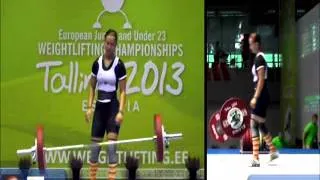 2013 European U 23 Weightlifting 58  Kg   xvid