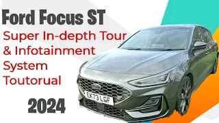 Ford Focus ST Super In-depth Tour & Infotainment System Toutorual - 2024 Practical Hot Hatch
