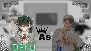 MHA react to deku as win| original?| bakudeku| Jealous Baku