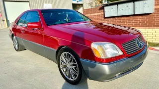 1995 MERCEDES BENZ S500 WITH ONLY 80,000 MILES!!